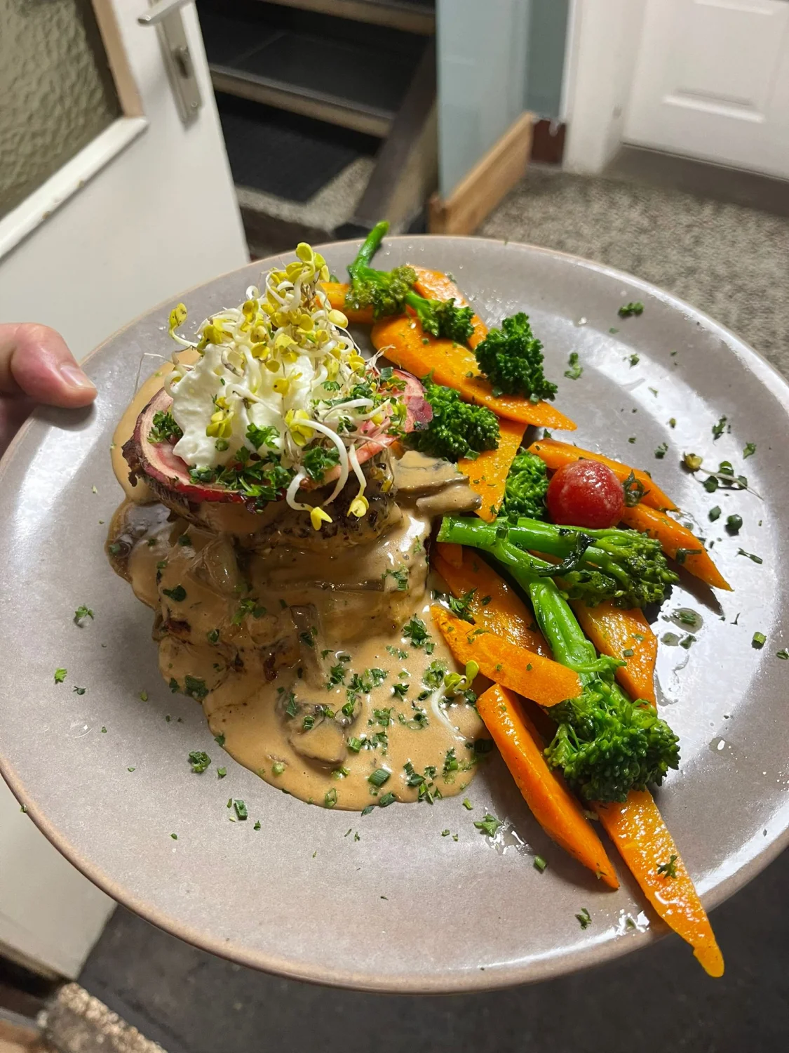 Salat Gaststätte zum Ochsen